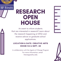 Research Open House 2023 Flyer