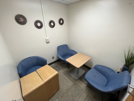 An overview picture of Study Room HH 508